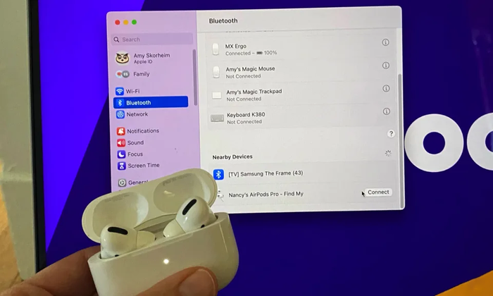 Khi hệ thống System Settings hiển thị bạn chọn “Bluetooth”