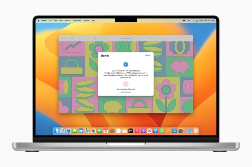 Tính năng Passkeys cho Safari giúp nâng cao tính bảo mật thông tin cho người dùng