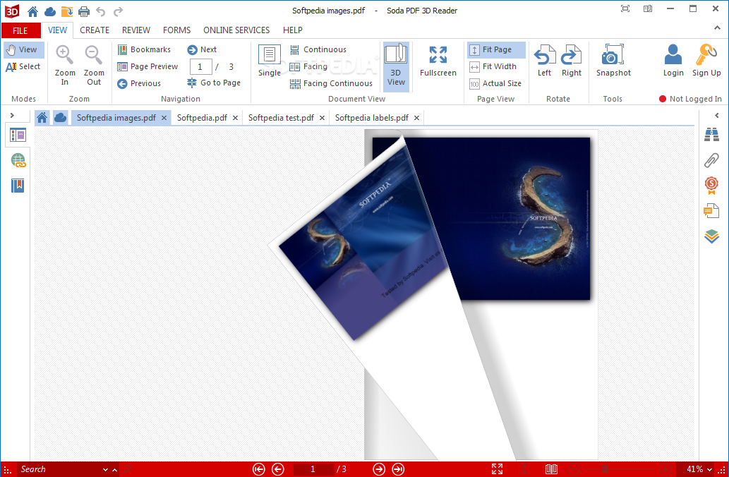 Soda 3D PDF Reader - phần mềm mở, đọc file PDF với màn hình hiển thị đẹp, mang đến cho bạn nhiều trải nghiệm tuyệt vời