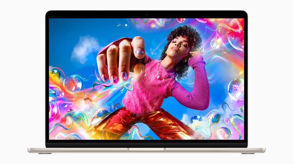 Hệ thống 4 loa trên MacBook Air M2 mang đến chất lượng âm thanh vượt trội so với các laptop cùng phân khúc