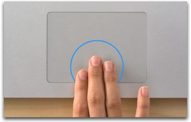 Chọn một từ và bấm ba ngón tay lên trackpad 14 thao tác cần biến trên Trackpad của Macbook