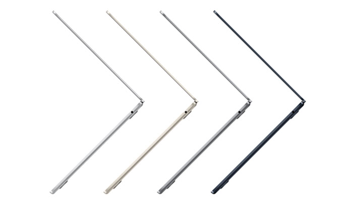 MacBook Air M2 hiện là mẫu máy tính xách tay mỏng nhẹ nhất của Apple