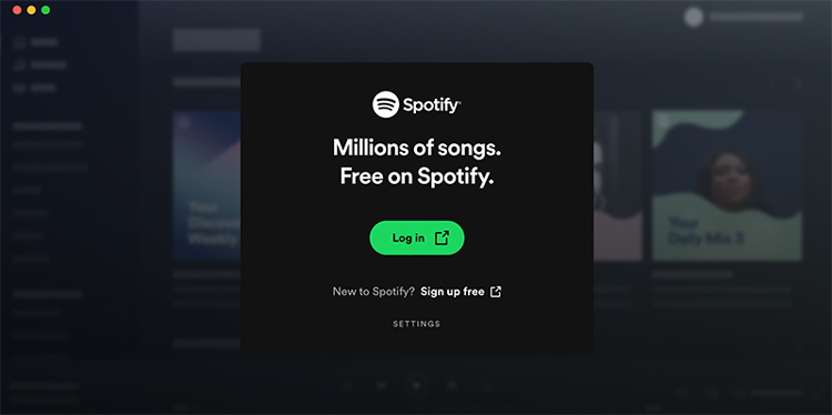 Bước 3: Sau khi quá trình hoàn đặt hoàn tất, bạn đã sở hữu ứng dụng Spotify trên máy tính và nghe nhạc thỏa thích.