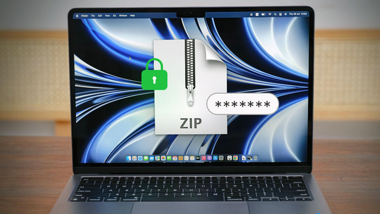 Tạo và đặt mật khẩu cho file zip trên MacBook rất đơn giản